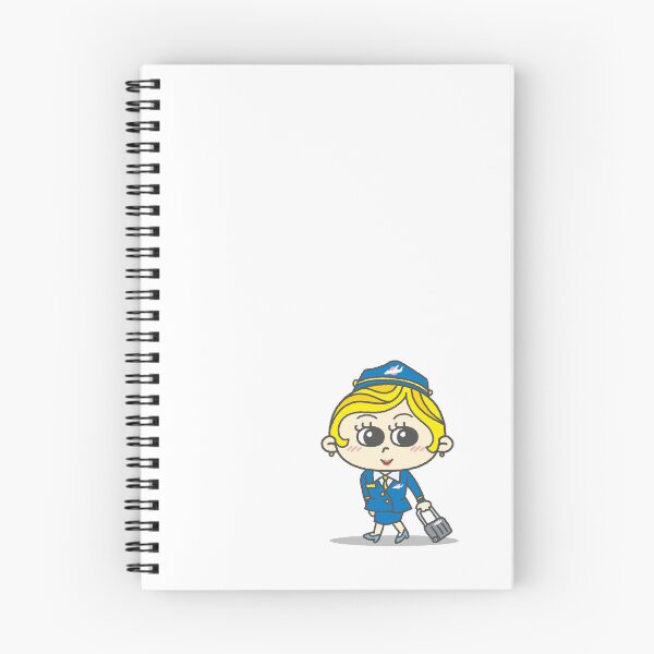 Item preview, scandinavian stewardess Fly with me! designed and sold by Dullust.