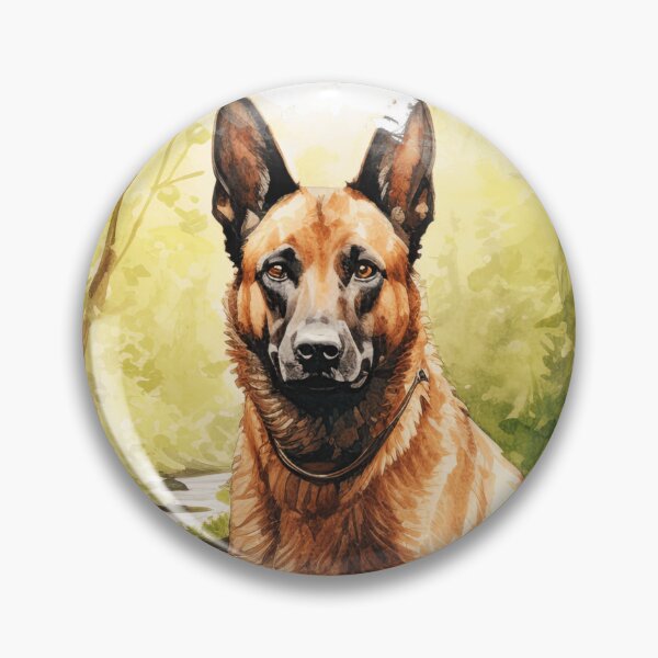 Item preview, Belgian Malinois In The Woods designed and sold by TheAnimalZ00.
