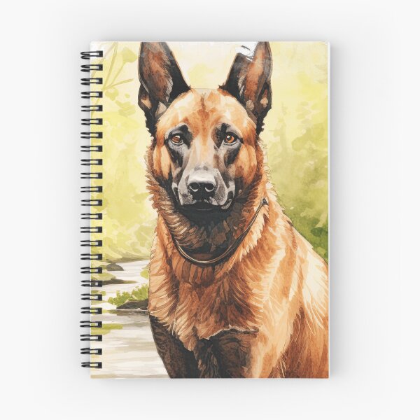 Item preview, Belgian Malinois In The Woods designed and sold by TheAnimalZ00.