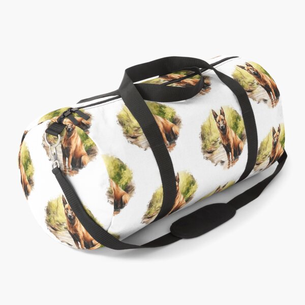 Item preview, Belgian Malinois In The Woods designed and sold by TheAnimalZ00.