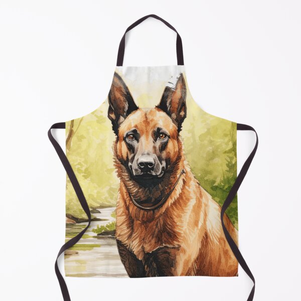 Item preview, Belgian Malinois In The Woods designed and sold by TheAnimalZ00.