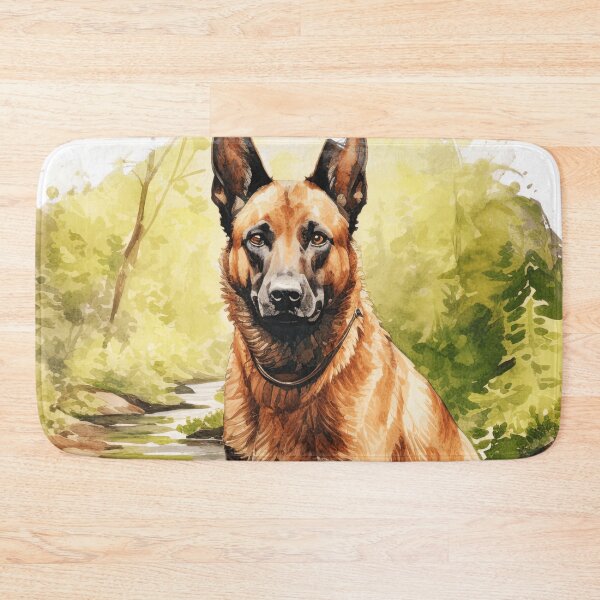 Item preview, Belgian Malinois In The Woods designed and sold by TheAnimalZ00.