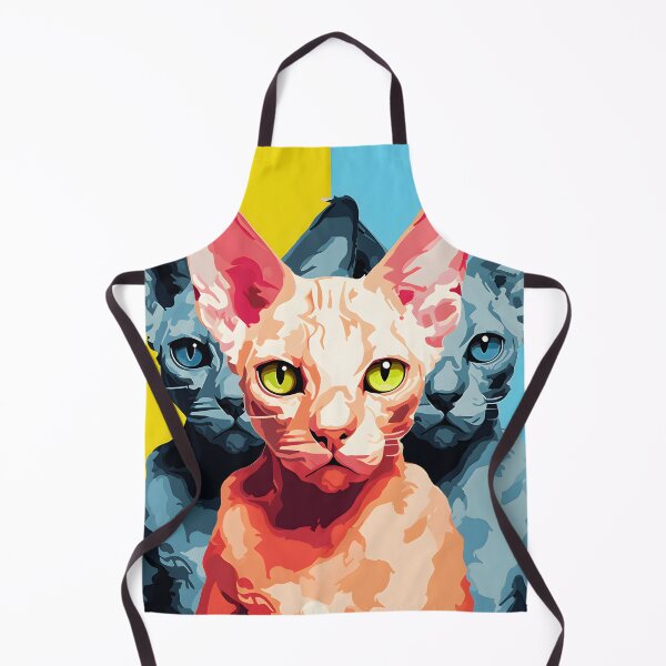 Item preview, Devon rex cat portraits drawing. animal colorful. Animal throw pillow. designed and sold by formform.