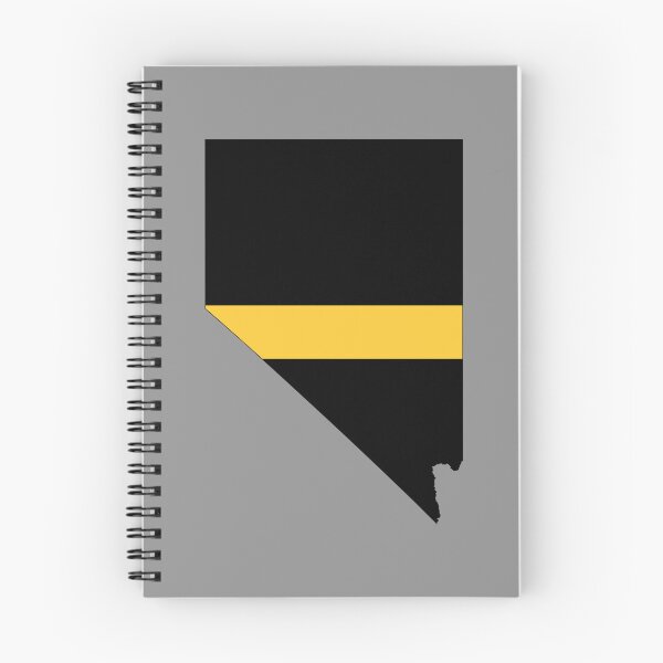 Item preview, Nevada state outline 911 Dispatcher Emergency Telecommunicator Thin Gold Line flag designed and sold by GulfCoastDesign.