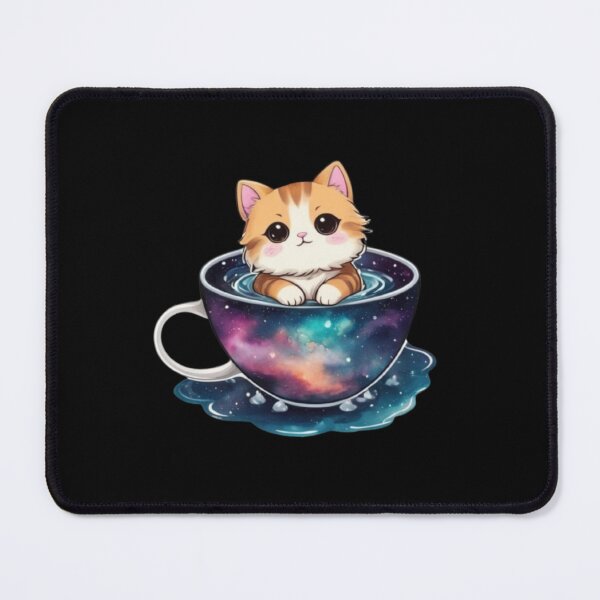 Item preview, Cute Cat in Cosmic Cup designed and sold by BaisaStudio.