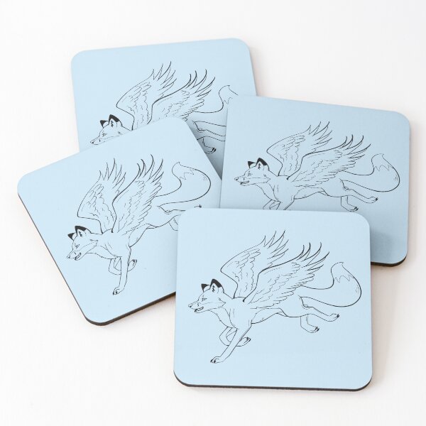 Item preview, Winged Fox designed and sold by Lady-Lilac.