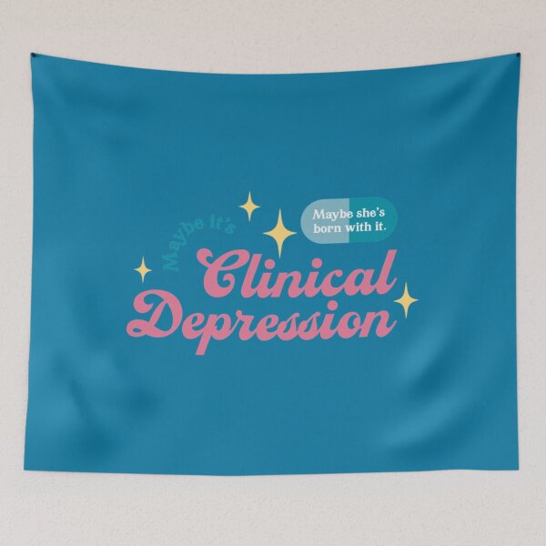 Item preview, Trixie Mattel - Maybe she_s born with it. Maybe it_s clinical depression.   designed and sold by EllanFreeman.