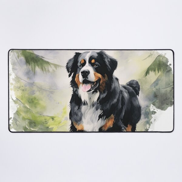 Item preview, Bernese Mountain Dog In The Forest designed and sold by TheAnimalZ00.