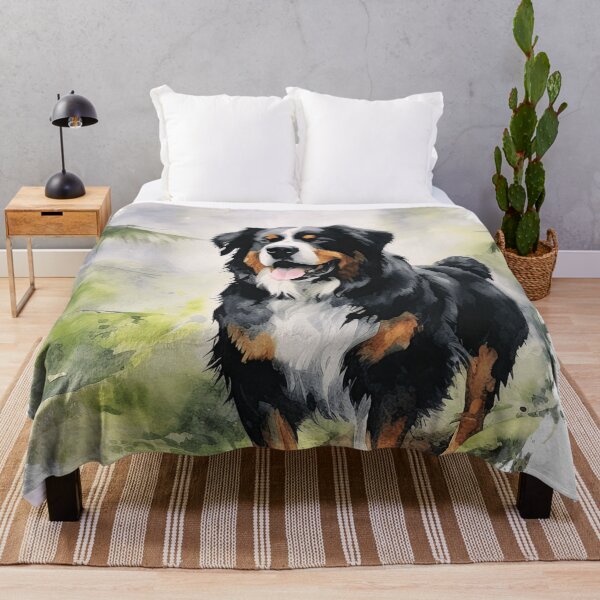 Item preview, Bernese Mountain Dog In The Forest designed and sold by TheAnimalZ00.