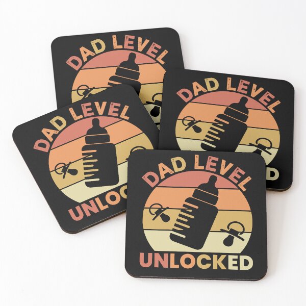Item preview, Dad Level Unlocked - Gamer Dad designed and sold by PrettyfulStuff.