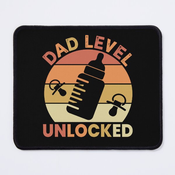 Item preview, Dad Level Unlocked - Gamer Dad designed and sold by PrettyfulStuff.