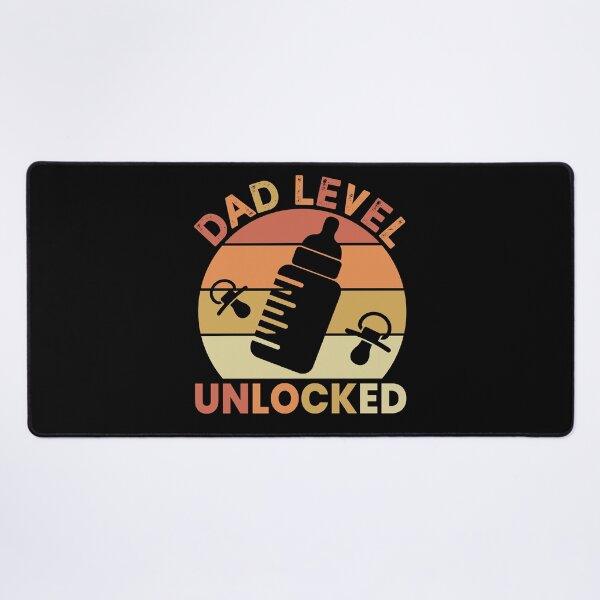 Item preview, Dad Level Unlocked - Gamer Dad designed and sold by PrettyfulStuff.