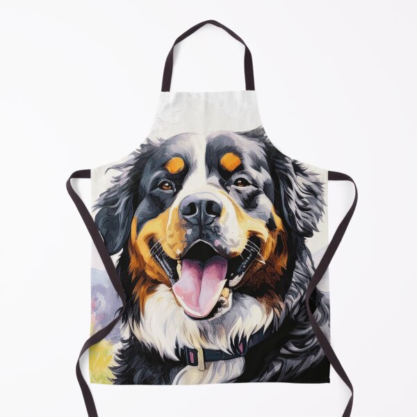 Item preview, Bernese Mountain Dog In The Flowers designed and sold by TheAnimalZ00.