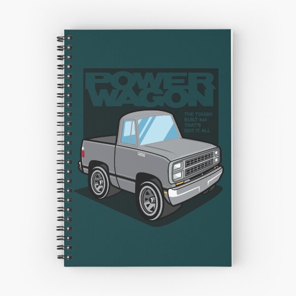Item preview, of Bright Silver Metallic - Power Wagon (1980) designed and sold by laylapkamendez.