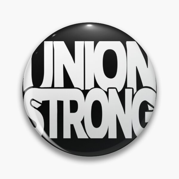 Item preview, Union Strong - white txt designed and sold by Jamie Kotthoff.