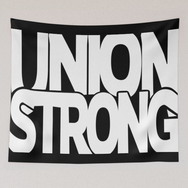 Item preview, Union Strong - white txt designed and sold by Jamie Kotthoff.