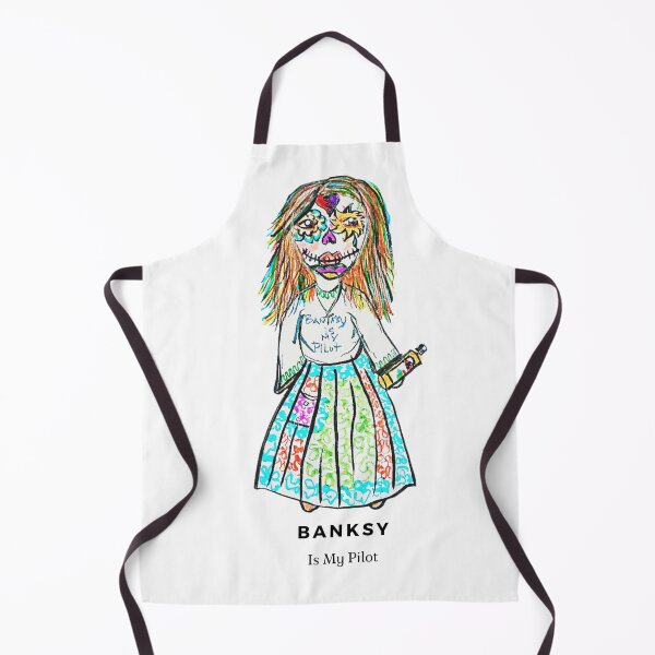 Item preview, Banksy is my Pilot Day of the Dead Art designed and sold by SMRDesigns1.