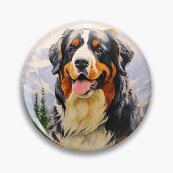 Item preview, Bernese Mountain Dog In A Field Of Daisies designed and sold by TheAnimalZ00.