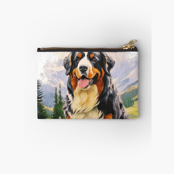 Item preview, Bernese Mountain Dog In A Field Of Daisies designed and sold by TheAnimalZ00.