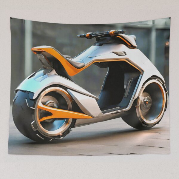 Item preview, future super compact motorcycle designed and sold by janjacbu.