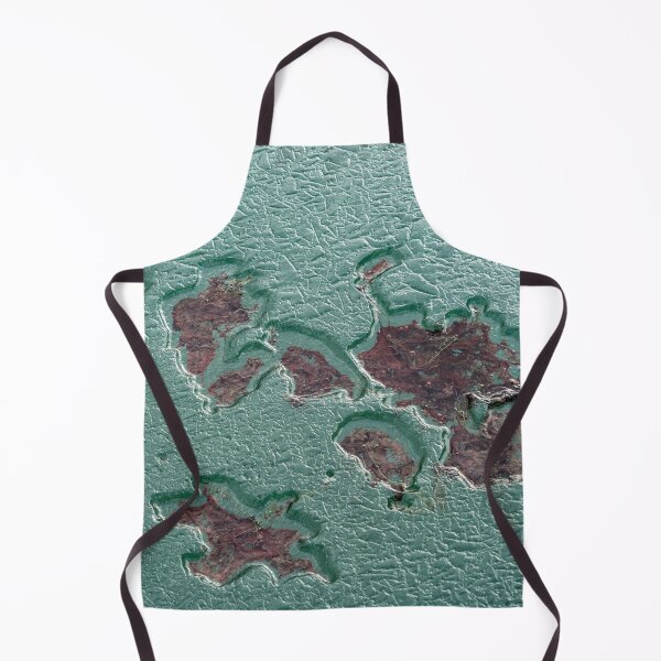 Item preview, Archipelago Map Abstraction by Mother Nature designed and sold by Georgia Mizuleva.