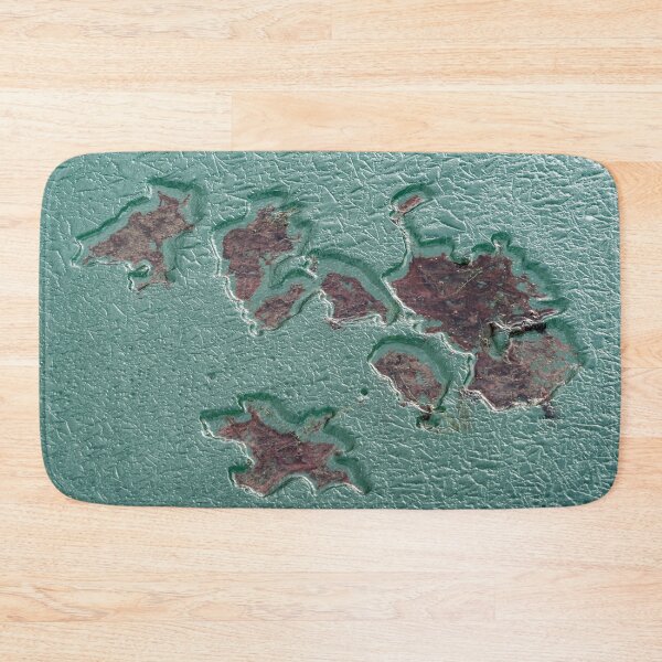 Item preview, Archipelago Map Abstraction by Mother Nature designed and sold by Georgia Mizuleva.