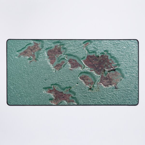 Item preview, Archipelago Map Abstraction by Mother Nature designed and sold by Georgia Mizuleva.