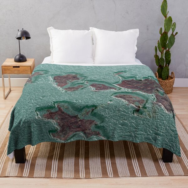 Item preview, Archipelago Map Abstraction by Mother Nature designed and sold by Georgia Mizuleva.