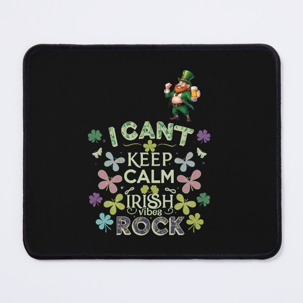 Item preview, I Can't Keep Calm Irish Vibes Rock designed and sold by DrakeIreland.