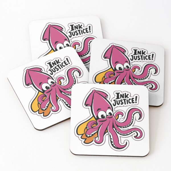 Item preview, Ink Justice Superhero Squid designed and sold by NiftyWrx.