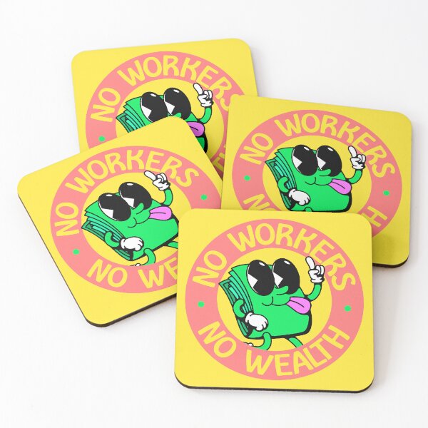 Item preview, No Workers No Wealth - Workers Rights designed and sold by Picket Club.