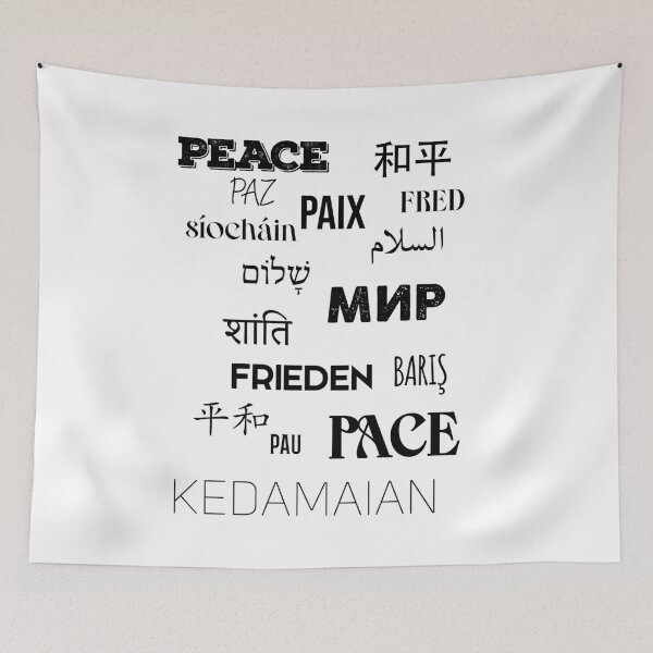 Item preview, Multi Languages Peace - Peace designed and sold by LeNew.