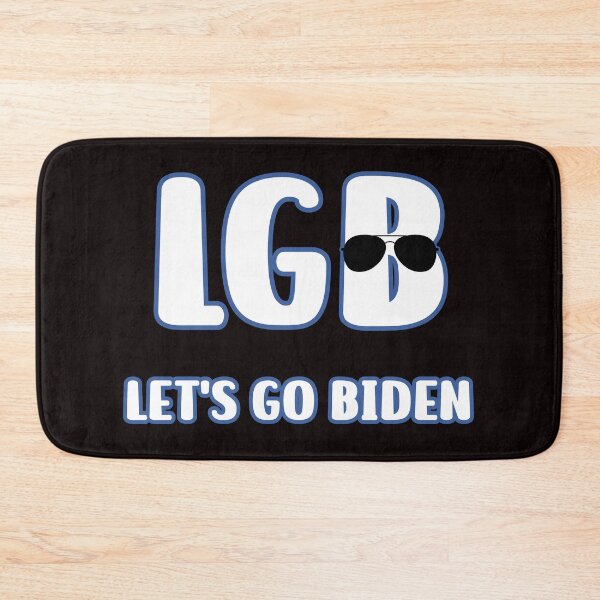 Item preview, LGB Let's go Biden the B is sporting aviator sunglasses. designed and sold by JoyOfHopeStore.