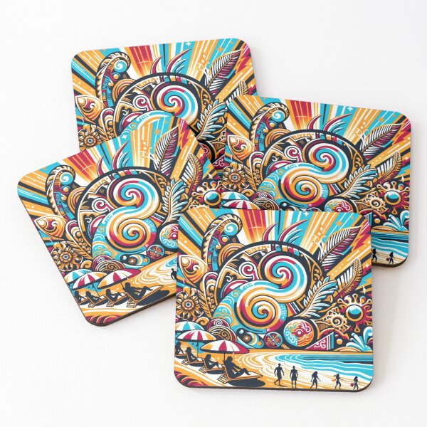 Item preview, Deck Chairs Beach designed and sold by Kiwiaroha.