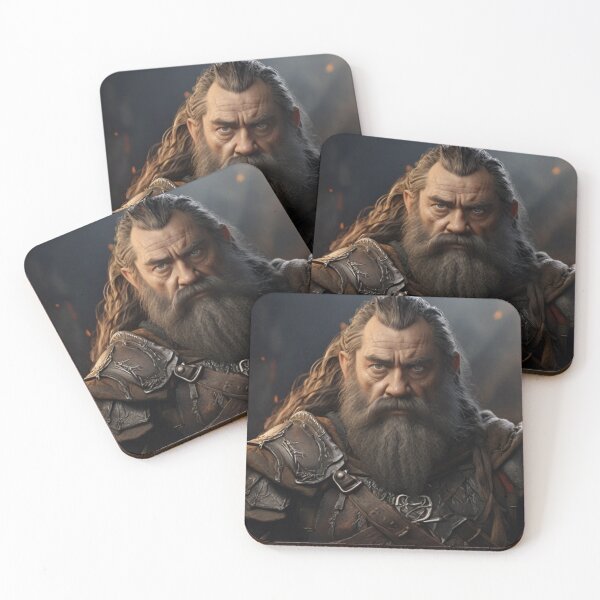 Item preview, Grim Majesty: The Legendary Dwarf Warrior of Middle-earth designed and sold by Zaramodo.