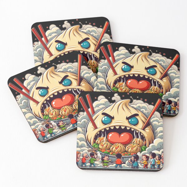 Item preview, Dumpling monster! designed and sold by panda-888.