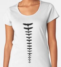 UK Birds Of Prey - Black Women's Premium T-Shirt