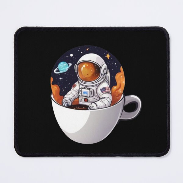 Item preview, Galactic Explorer: Astronaut in Cosmic Cup designed and sold by BaisaStudio.