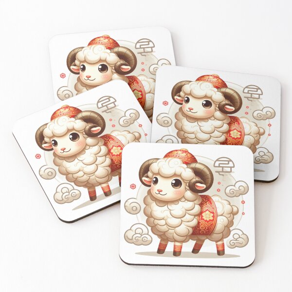 Item preview, Chinese zodiac sheep designed and sold by panda-888.