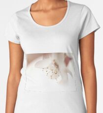White on White Women's Premium T-Shirt