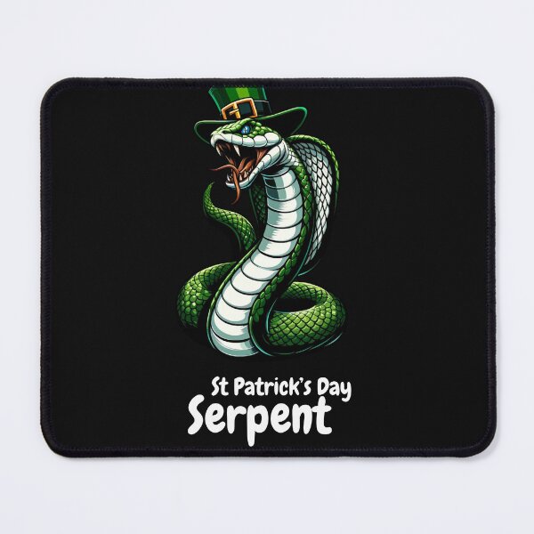 Item preview, Happy St Patrick's Day Lucky Funny Irish Serpent Snake designed and sold by ligesgood.
