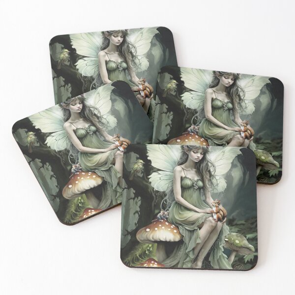 Item preview, Forest Green Fairy designed and sold by Su Drzewicka.