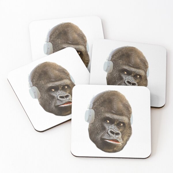 Item preview, Funny Music Lover Gorilla With Headphones  designed and sold by Bill Herrin.