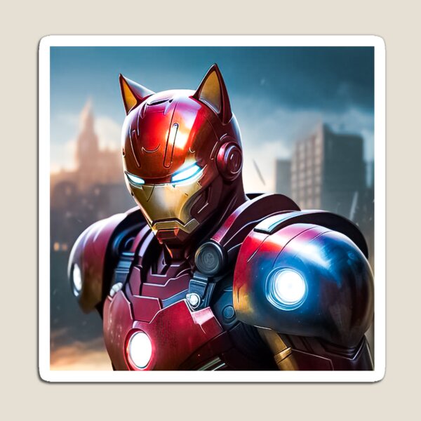 Item preview, cat ironman designed and sold by tmthaen.