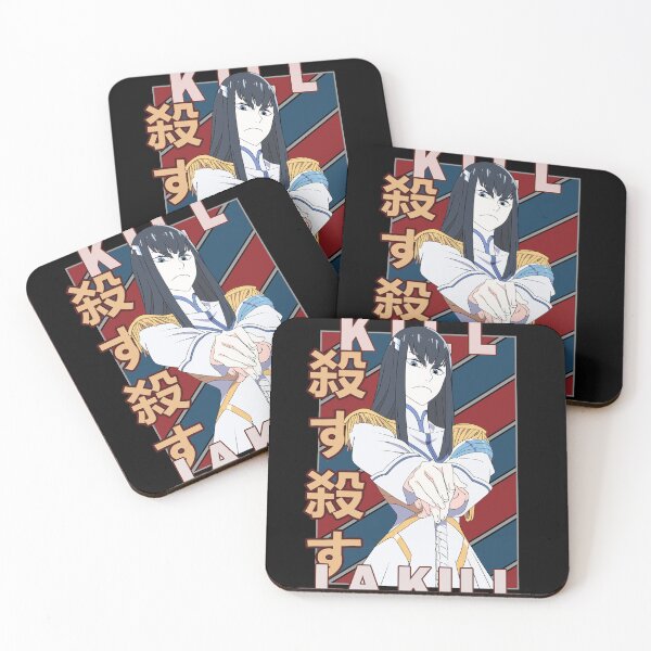 Item preview, Satsuki Kiryuin Kill la Kill Vintage Stripe Design designed and sold by Wafusaurus.