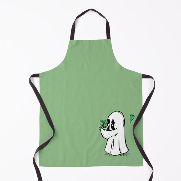 Item preview, Little ghost hugging his plant designed and sold by SakuraYoruki.