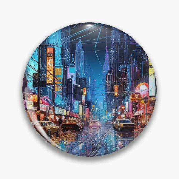 Item preview, Neon Metropolis designed and sold by Venon28.