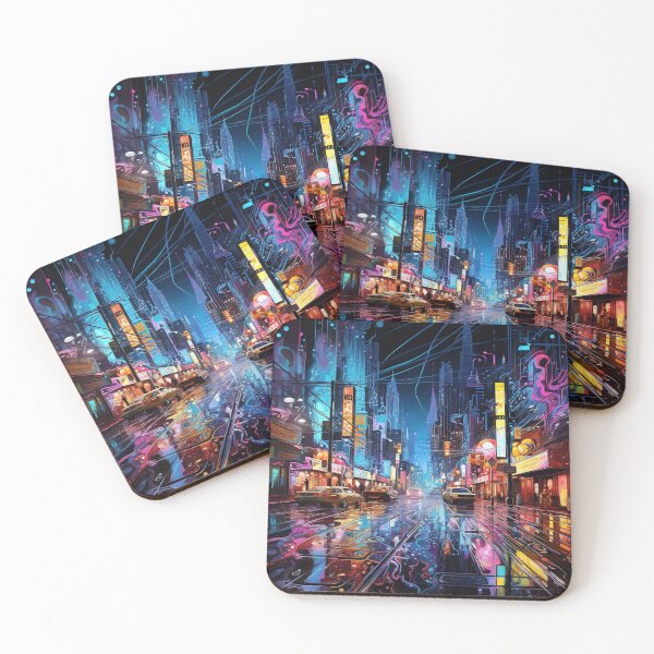 Item preview, Neon Metropolis designed and sold by Venon28.