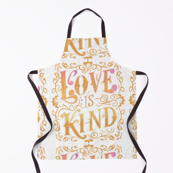 Item preview, Love is Kind: Ornate Illuminated Typography with Medieval Manuscript Vibes designed and sold by HahaHandlesHub.