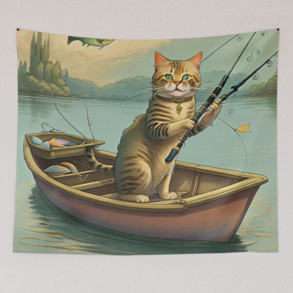 Artikelvorschau, Katzenfischen entworfen und verkauft von Nikki-Designz.